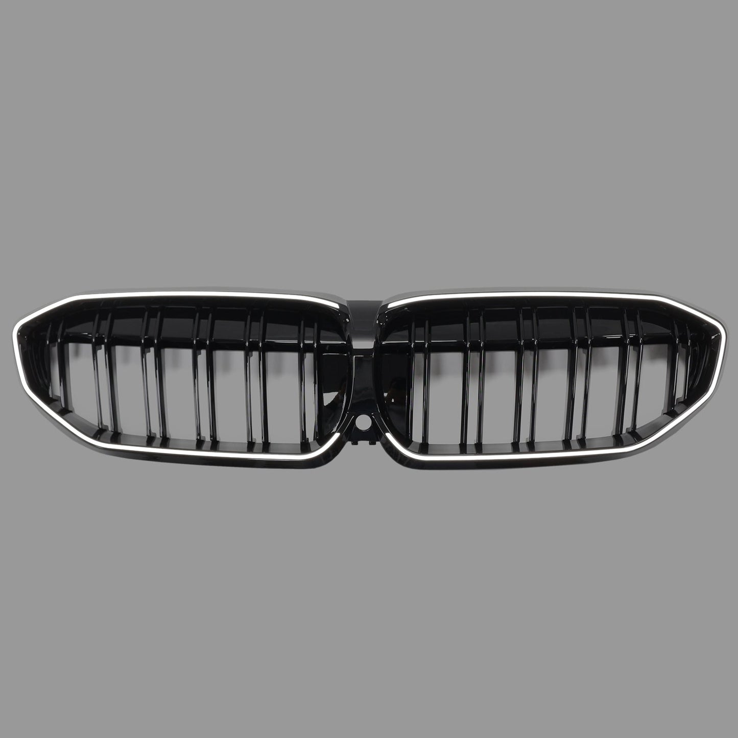 2019-2022 BMW 3 Series G20 Double Slat Black Kidney Grille 51138072085
