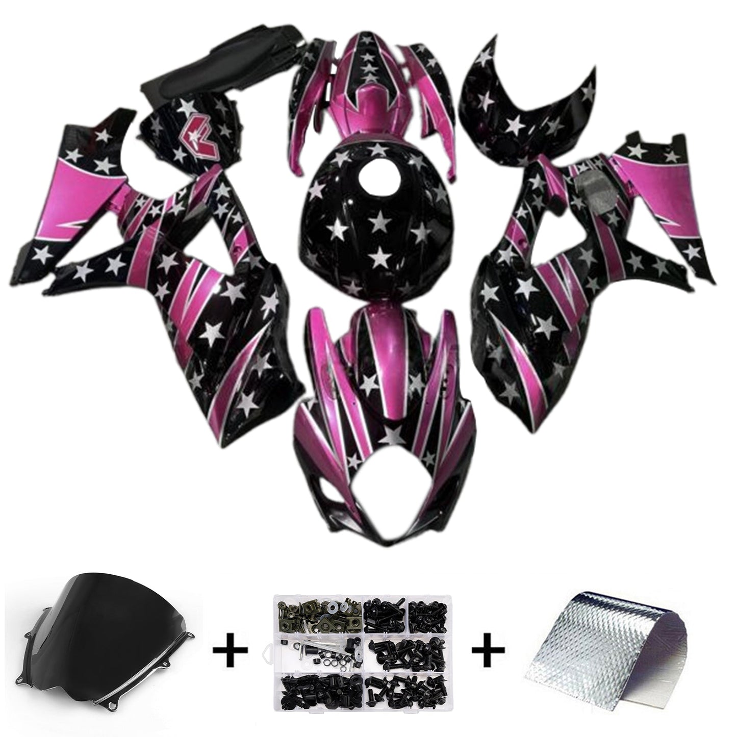 Injection Fairing Kit Bodywork Plastic ABS For Suzuki GSXR1000 2007-2008 K7
