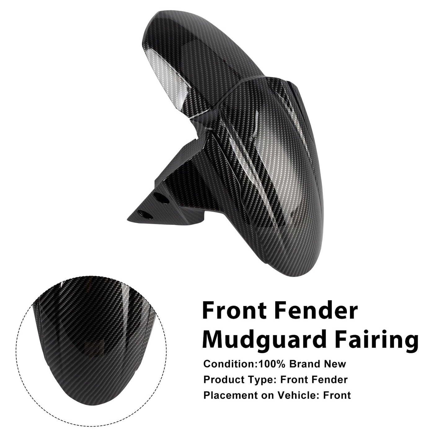 2020-2025 Street Triple 765 R RS Front Fender Mudguard Fairing