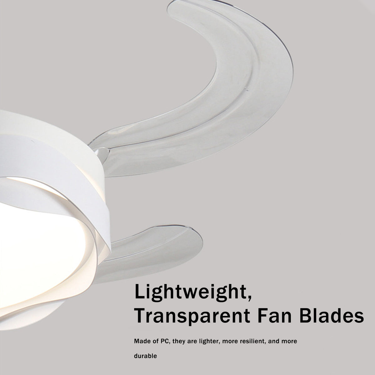 Retractable Ceiling Fan with Lights