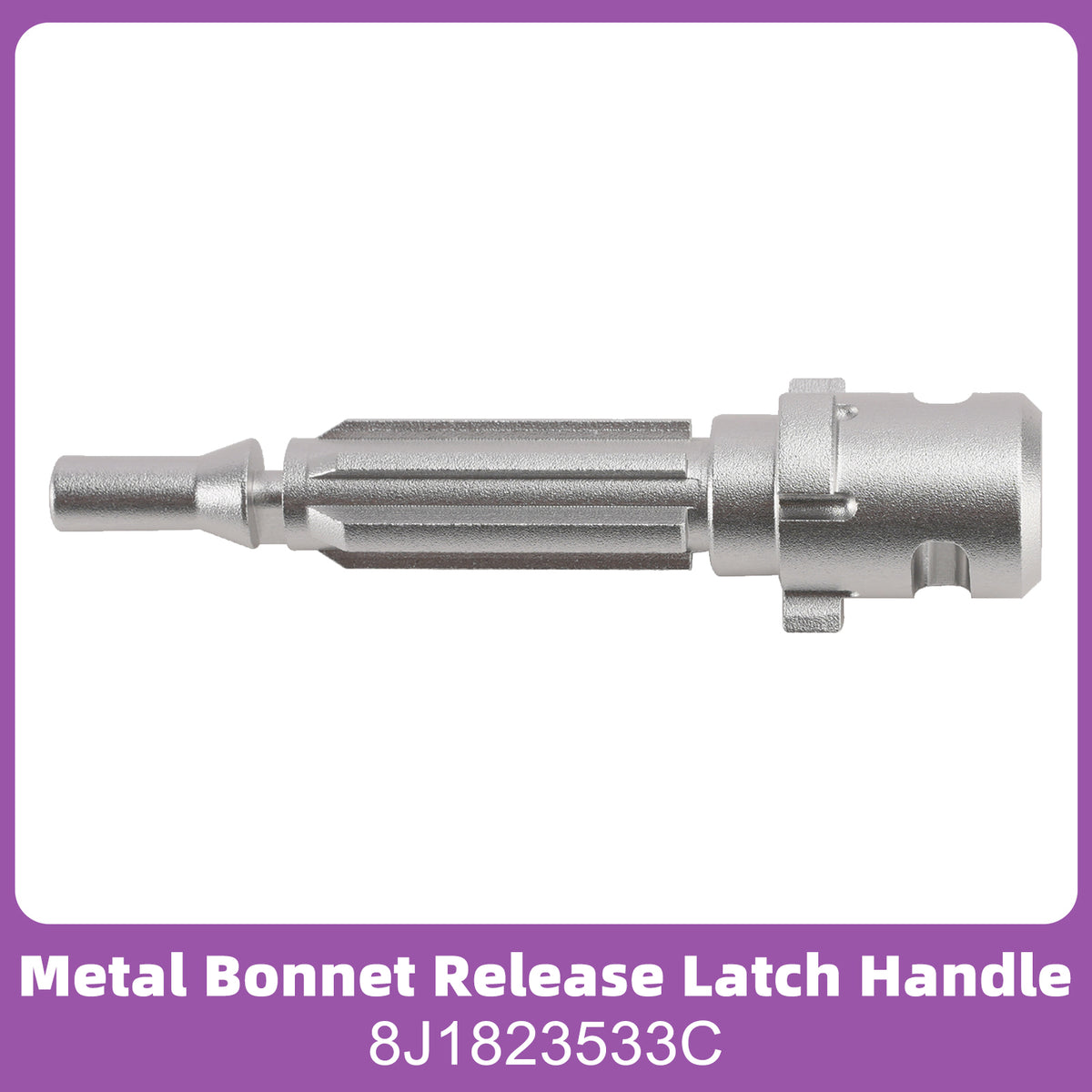 RHD Improved Metal Bonnet Release Latch Handle 8J2823533C for Audi TT MK2 07-14