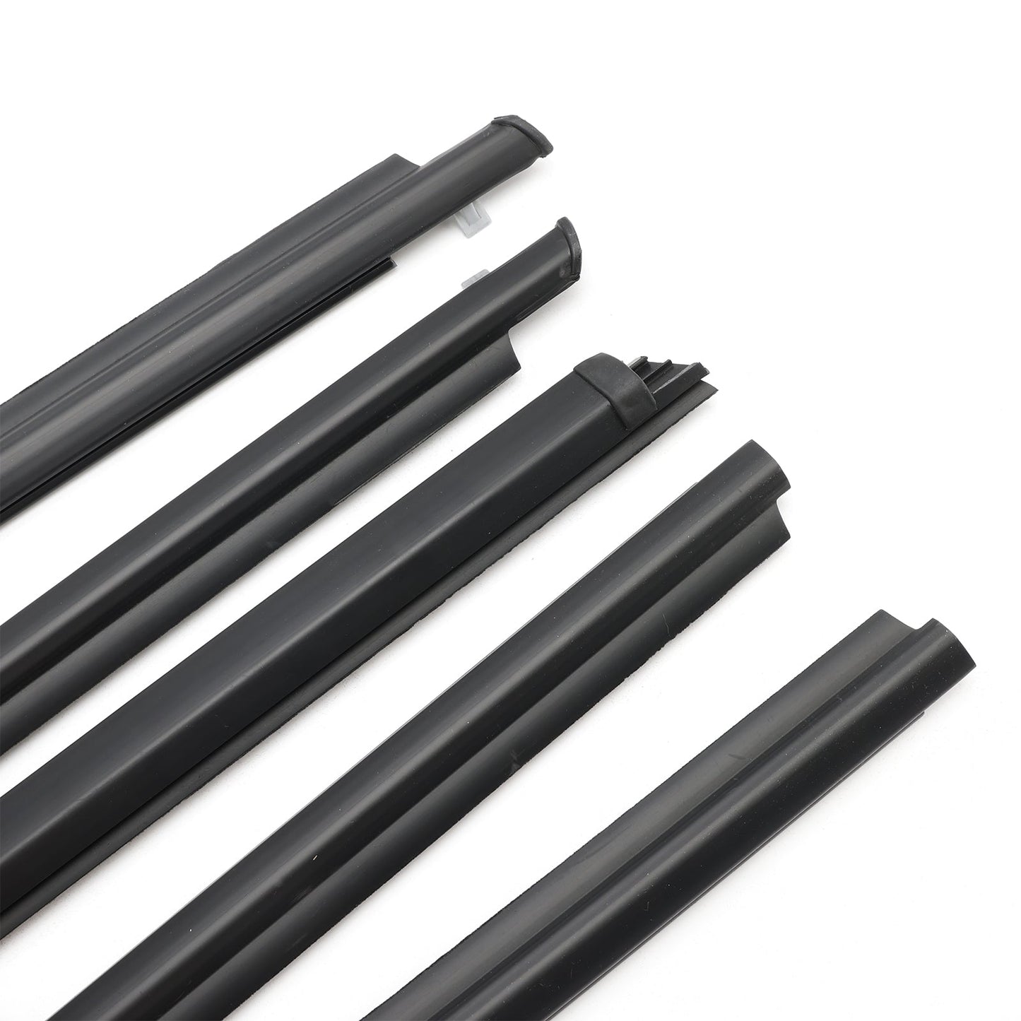 2003-2009 Toyota 4Runner 5PCS Door Belt Molding Weatherstrips 68161-35060 68163-35030
