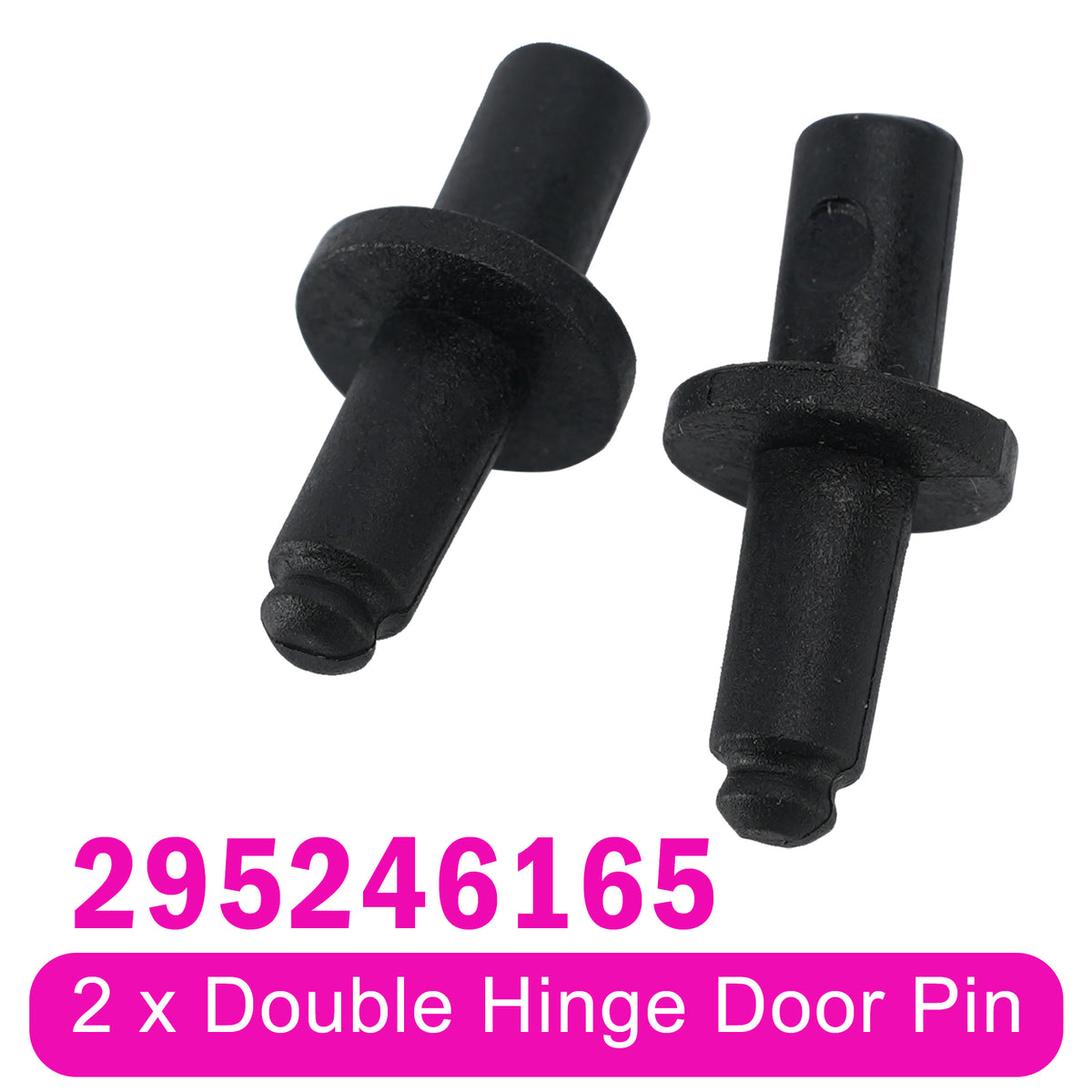 2 x Double Hinge Door Pin for Dometic RM10 Series Fridge Doors 295246165