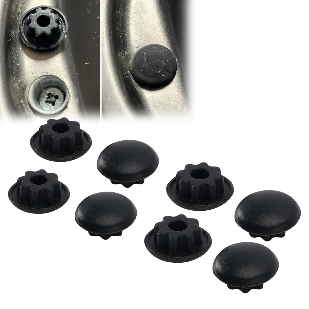 8 x Screw Cap Covers Cog for Dometic Sink Hob Cooker Motorhome 44990001271