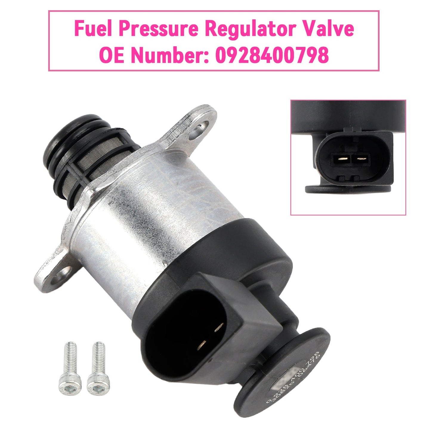 BMW 1 2 3 4 5 Series X1 X3 F20 E90-E93 F30 F10 F11 E84 N47 Fuel Pressure Regulator Valve 0928400798