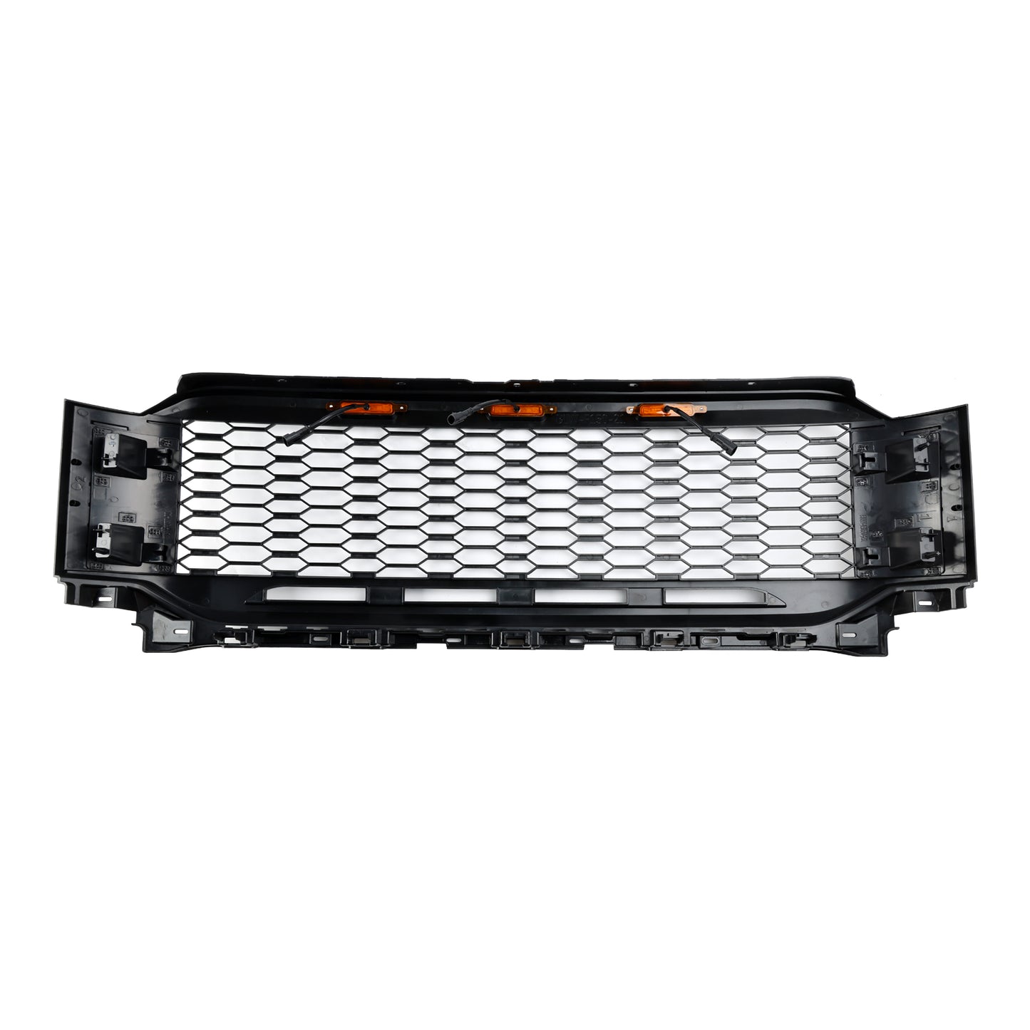 Replacement ABS Front Bumper Grill Grille Fit Ford F150 2021-2023 Raptor W/ LED