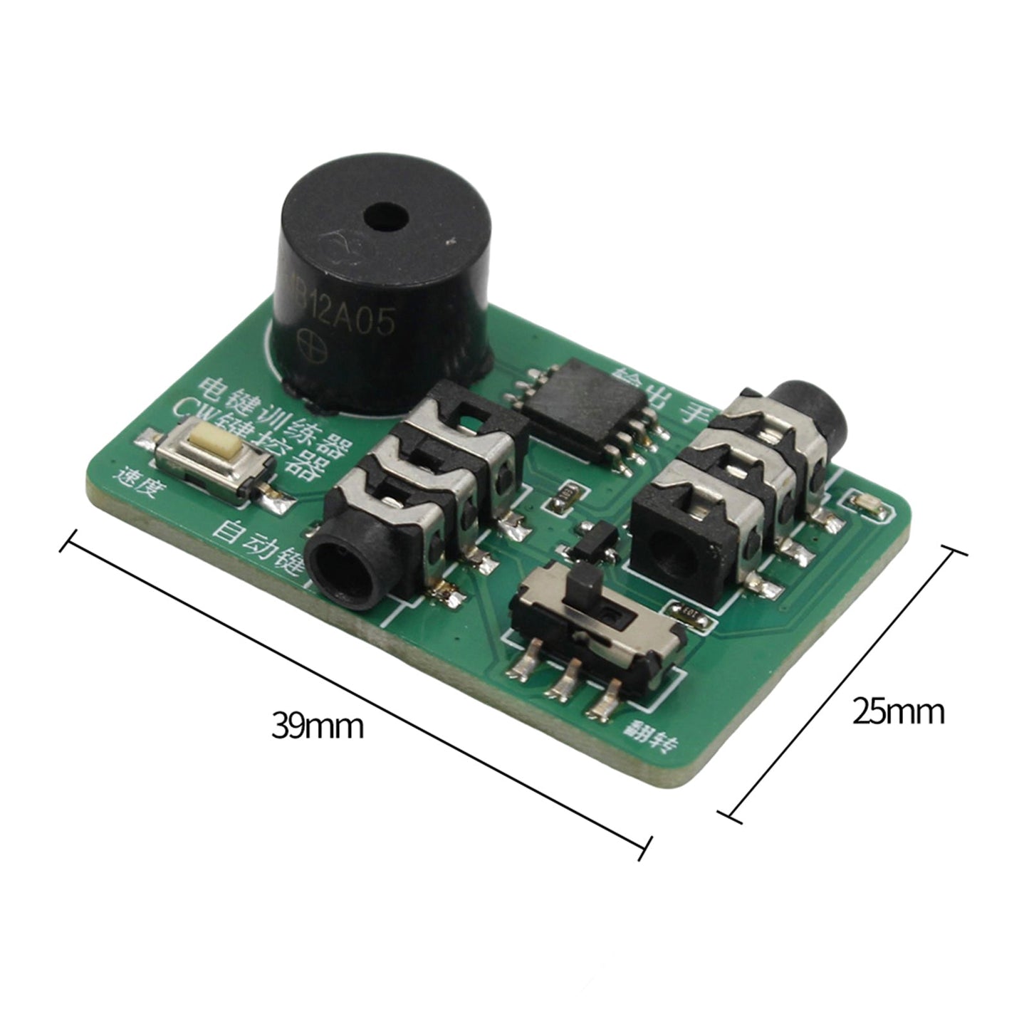 Hand Key Oscillator Trainer Automatic Key Controller Adjust Transmission Speed
