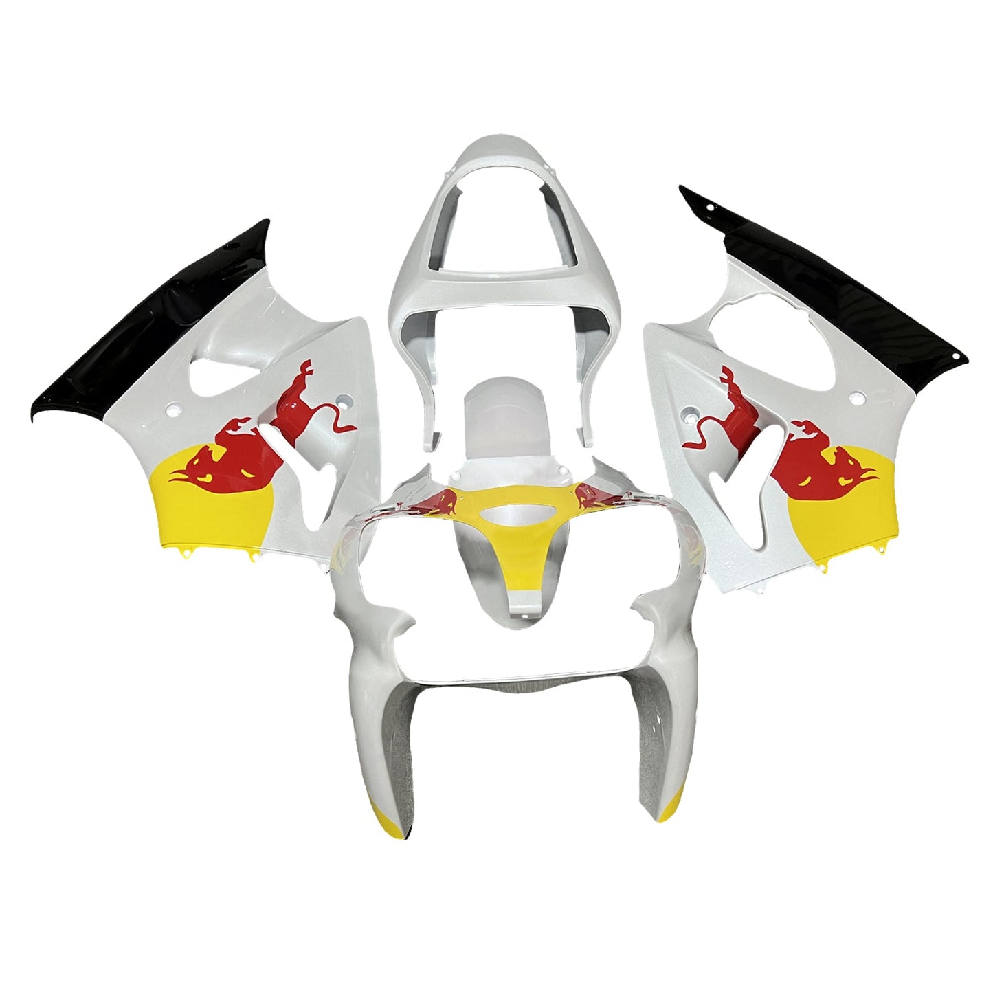 Injection Fairing Kit Bodywork For Kawasaki ZX6R 636 2000-2002 ZZR600 2005-2008