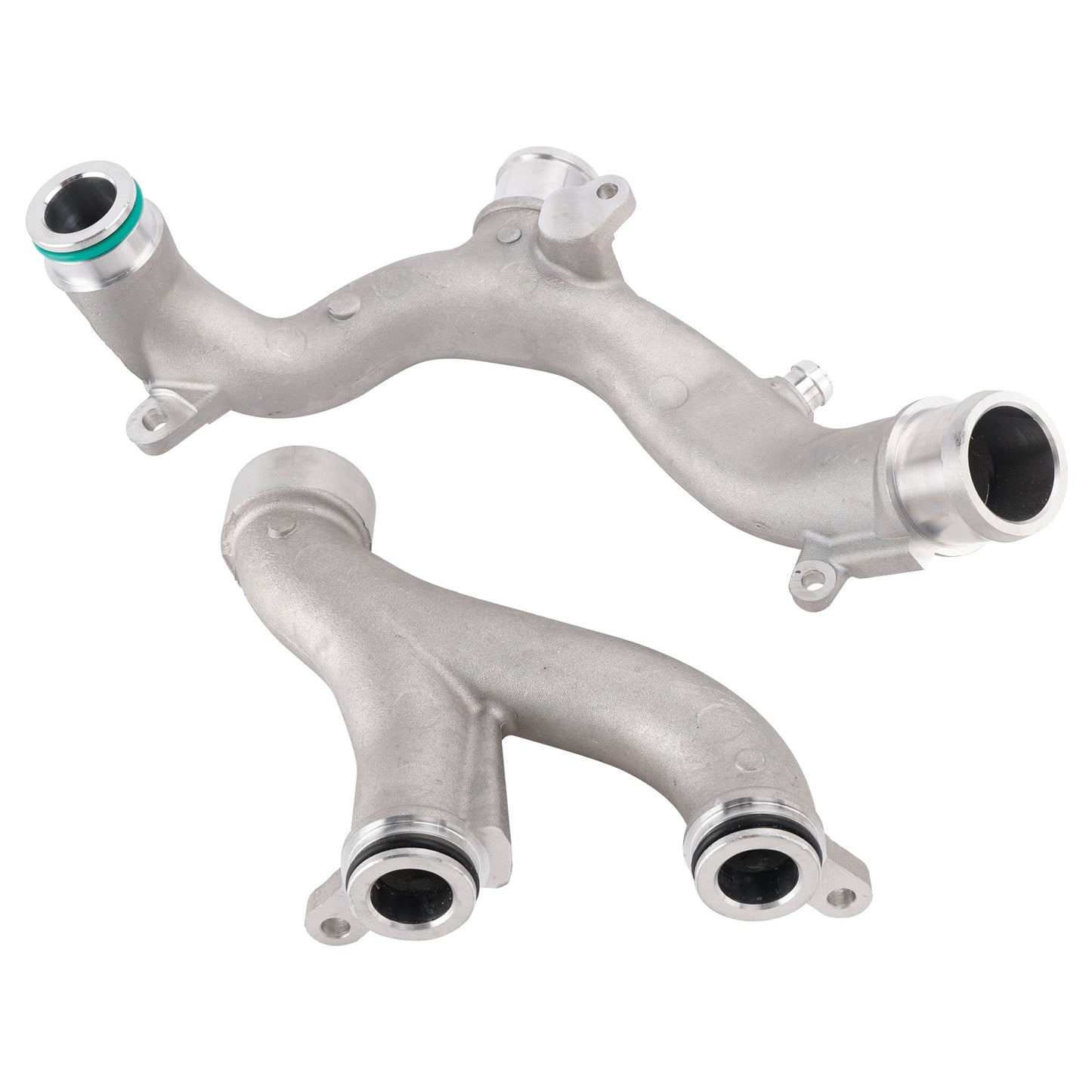 2PCS Coolant Crossover Pipe LR186917 LR186859 For Land Rover LR4 V2 3.0 5.0