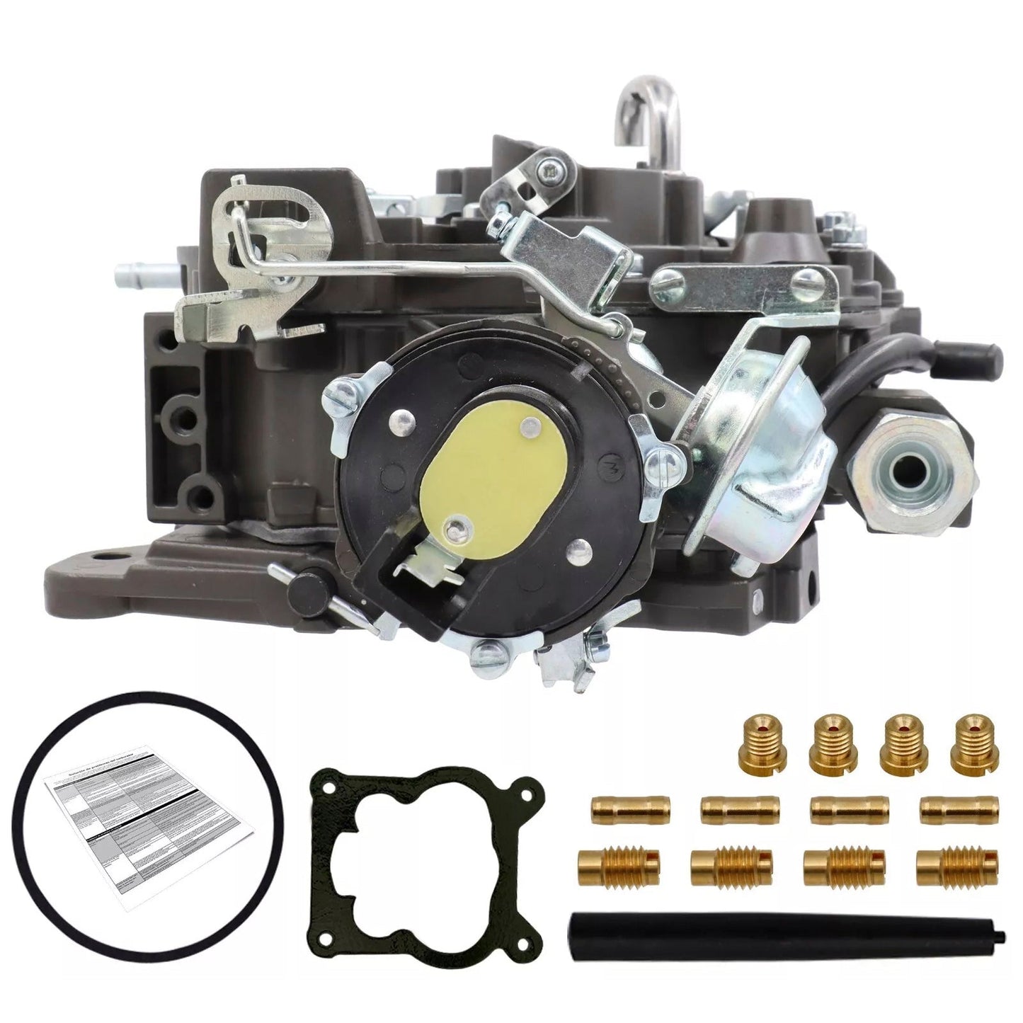 LDH408N Marine Carburetor 4 BBL 5.7L 350 Electric Choke
