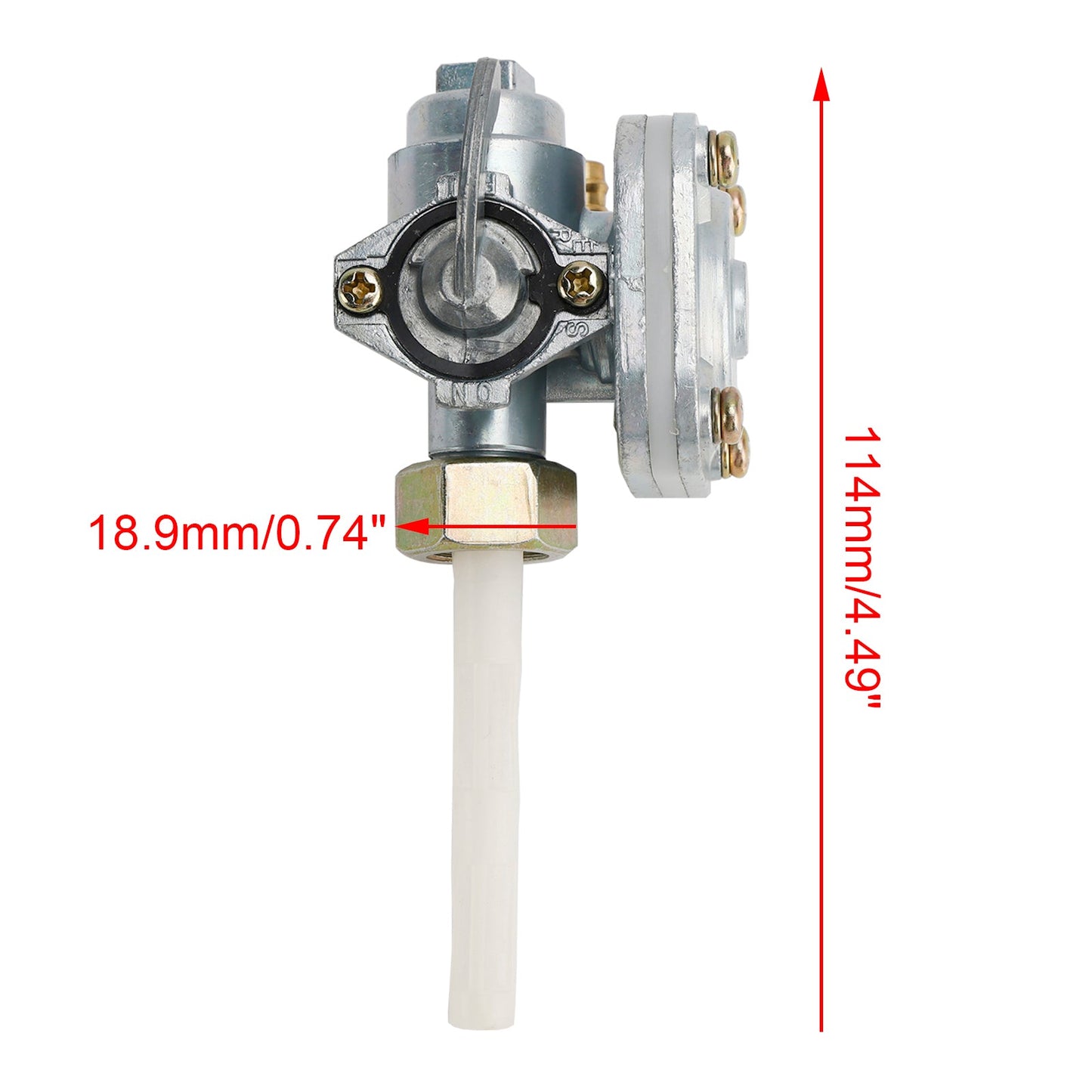 Gas Tank Fuel Cock Valve Petcock fit for Yamaha U5 Step Thru 1965-1969