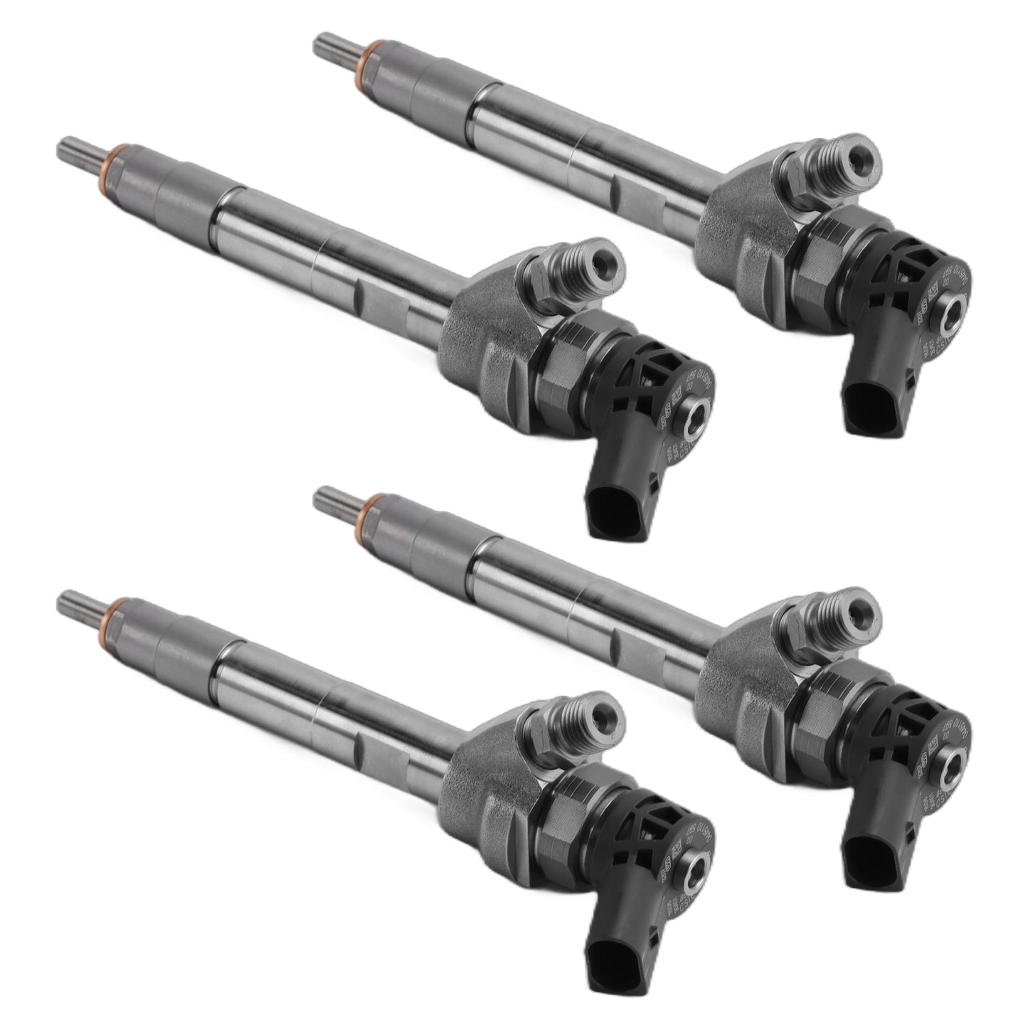 0445110597 For BMW F10 F30 F15 328d X5 535d 740Ld N47 N57 Fuel Injector 4PCS