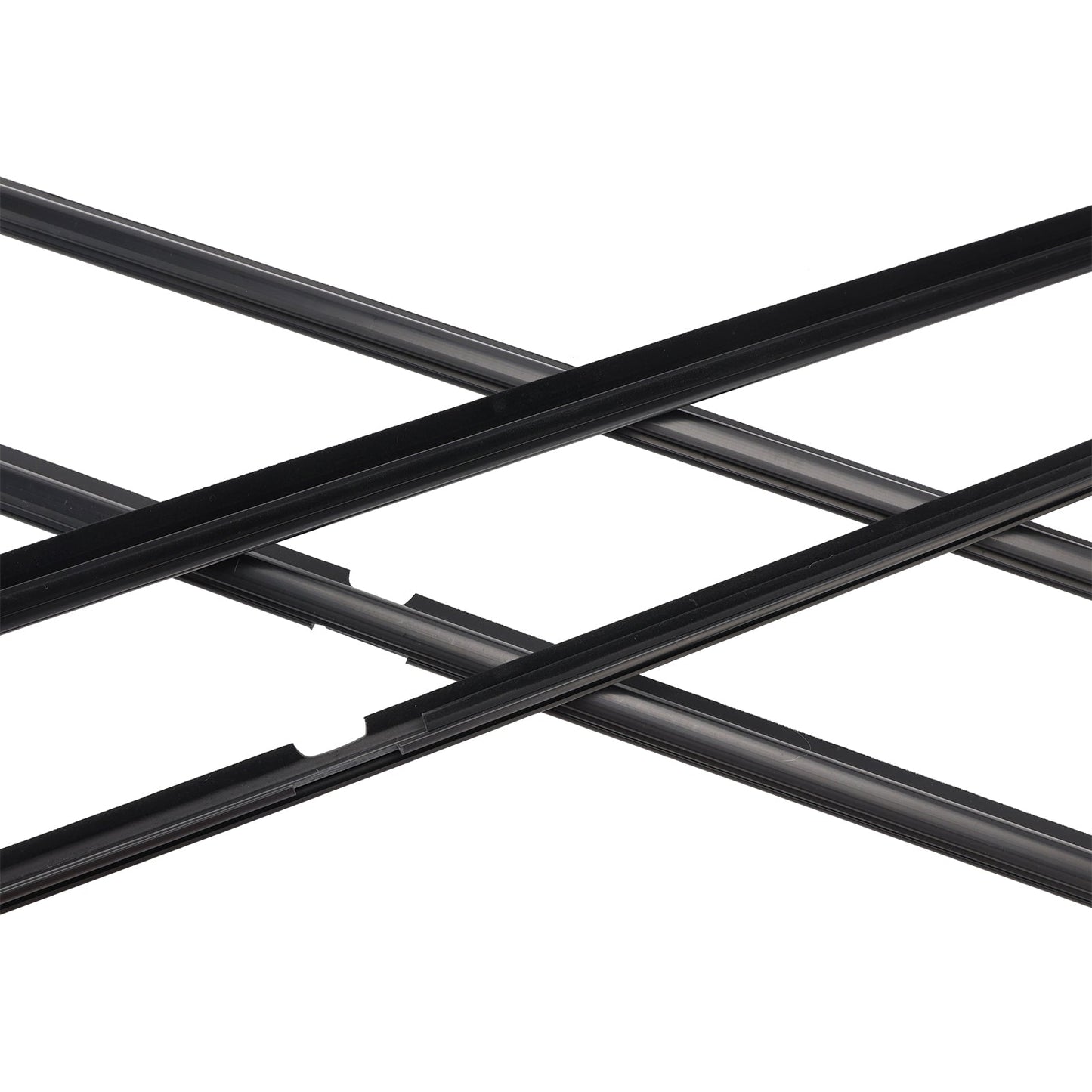 2006-2013 Toyota Yaris Hatchback 4PCS Door Glass Belt Outer Molding Weatherstrip