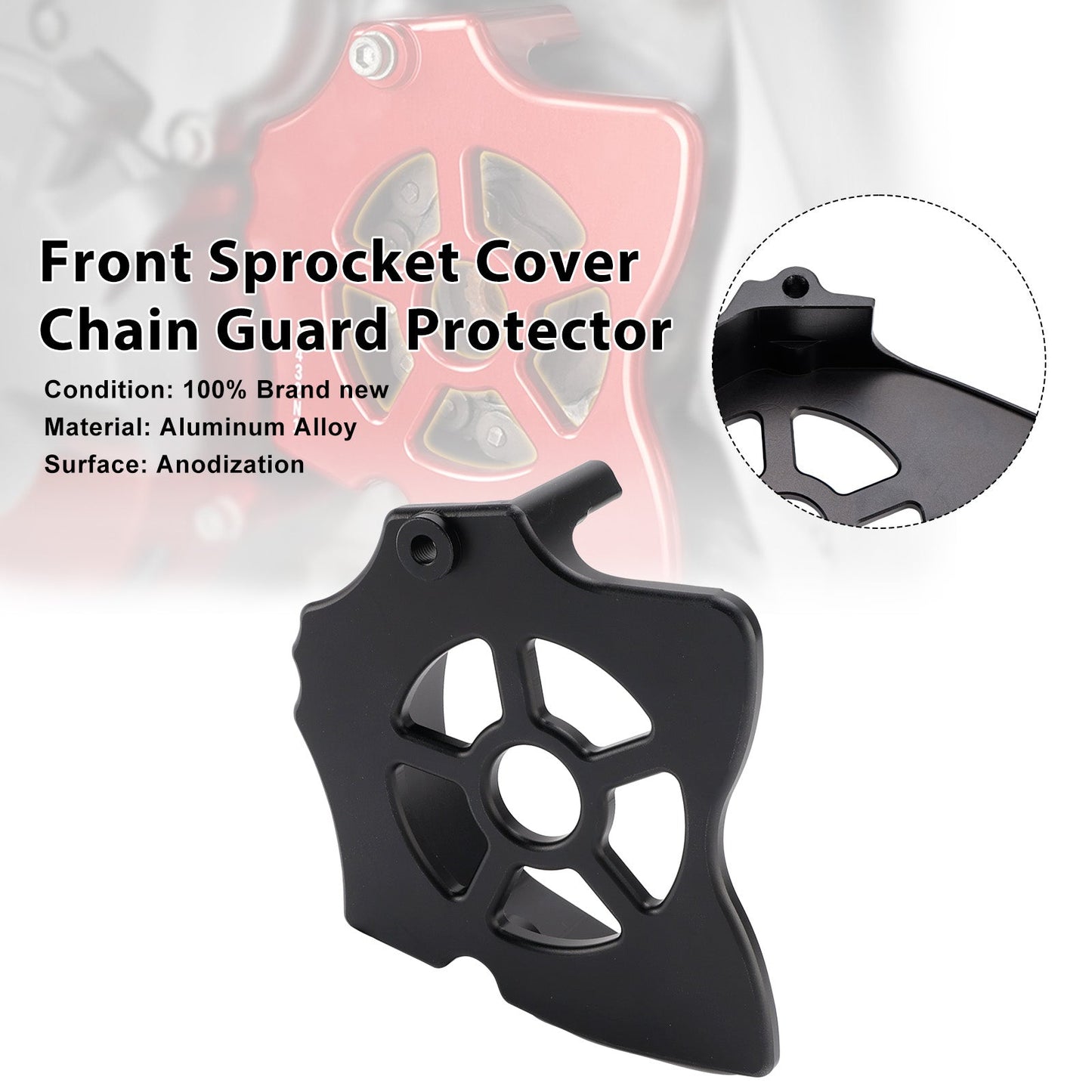 1993-2025 Honda XR650L Front Sprocket Cover Chain Guard Protector