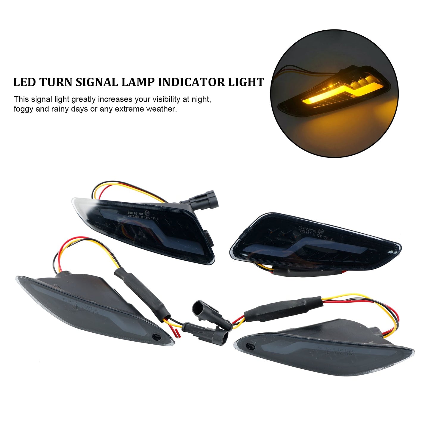 2017-2023 Sprint Primavera 150 LED Turn Signal Lamp Indicator Light