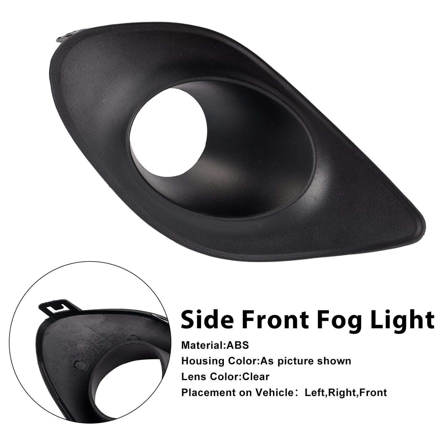 Right Side Fog Light Bezel For Dodge Charger 2015-2022 68280428AA