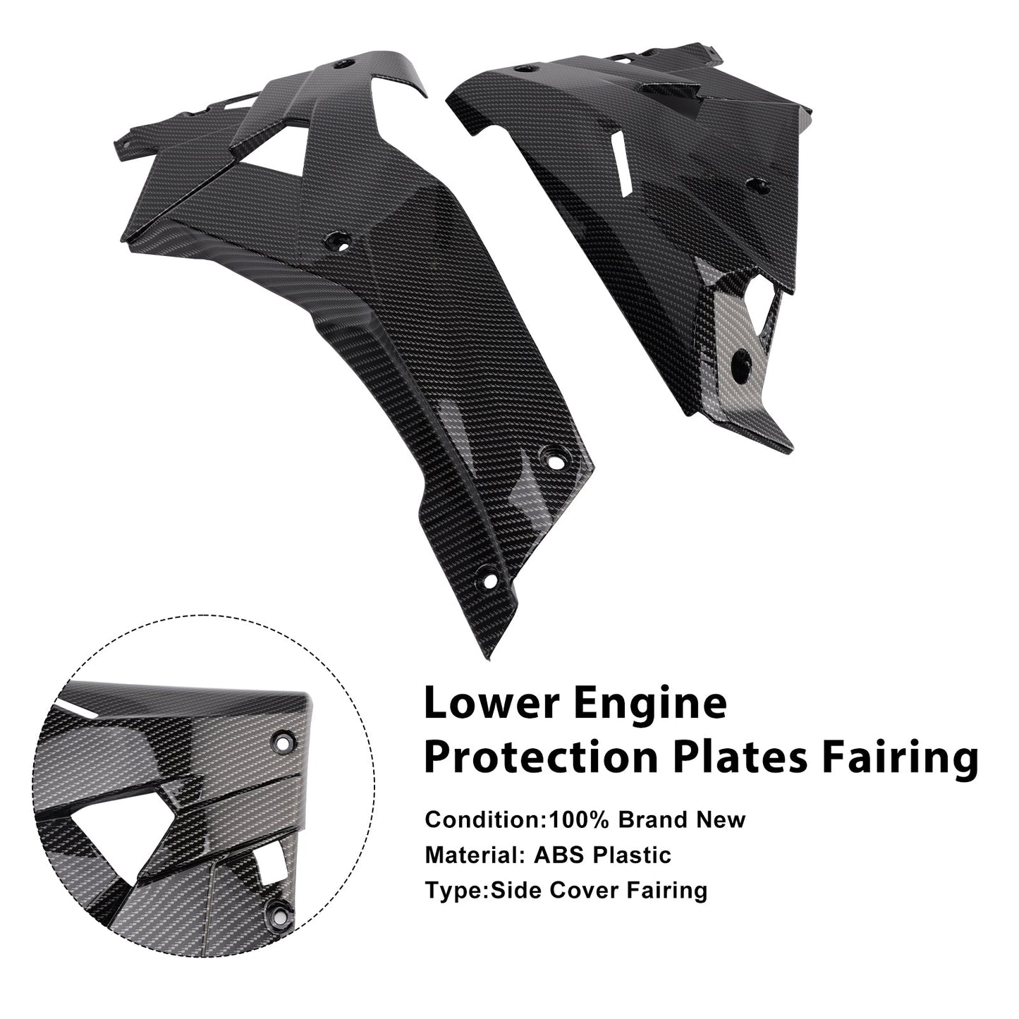 2024-2025 Aprilia RS457 RS 457 Engine Lower Belly Pan Panels Guard Fairing