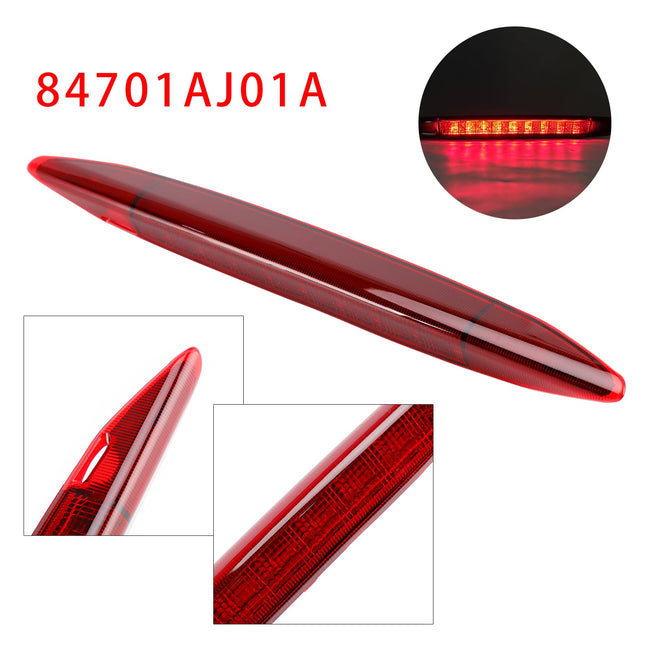 2010-2014 Subaru Outback High Mount Third Brake Light Lamp 84701AJ01A RED