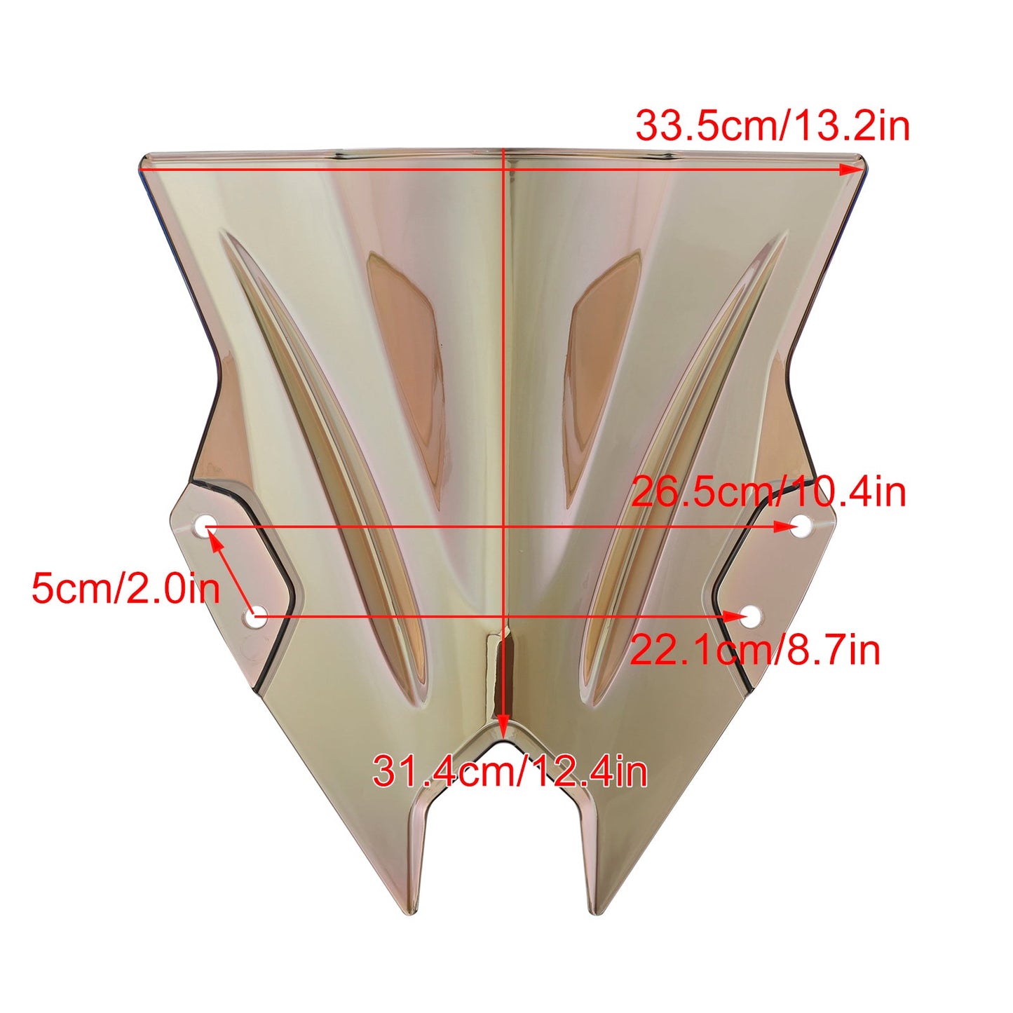 2024-2025 KAWASAKI NINJA 500 EX500R Windshield Windscreen