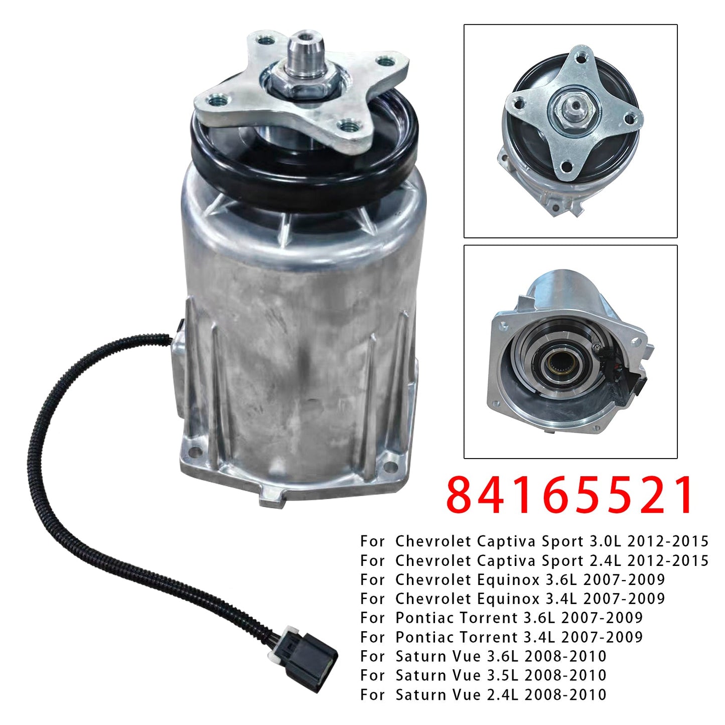 2007-2009 Chevrolet Equinox 3.6L Rear Wheel Drive Module Clutch Housing 84165521
