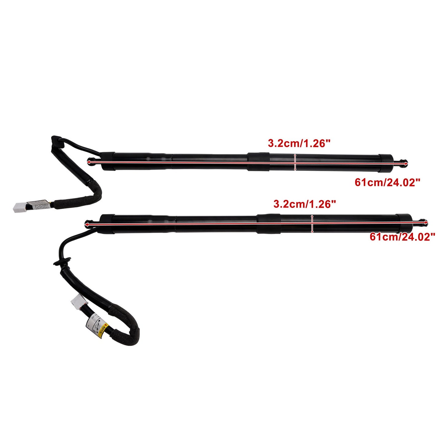 2018-2022 LEXUS RX RX350L RX450HL 2PCS Rear Power Hatch Lift Support 6892048061 6892048060