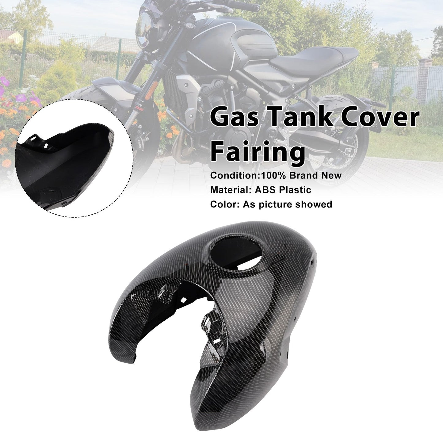 2021-2024 or Trident 660 Gas Tank Cover Fairing Protector F