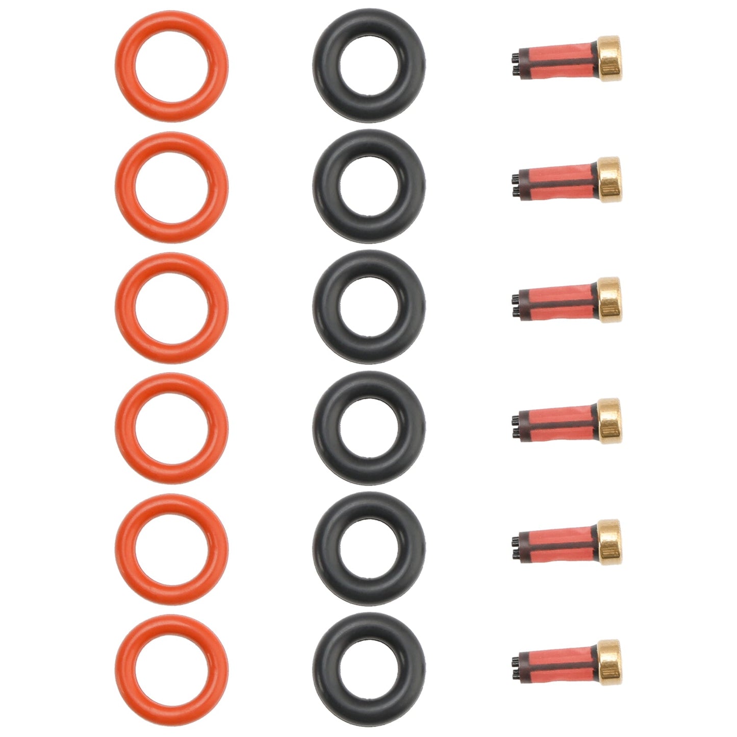 BMW E46 320i 323i 325i 328i 330i M52 M54 Fuel Injector Repair Kits 13537546244 13641437487