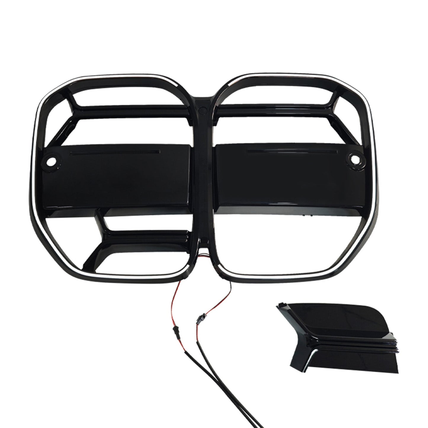 2020-2025 Fit BMW 4 Series G22 G23 G82 W/ACC CS-Style Front Bumper Grille Grill Fit BMW 4 Series G22 G23 G82 W/ ACC