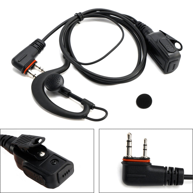 Earhook Headset ICOM A24/25-020 For ICOM A25CE A25N A24 Walkie-Talkie Radio