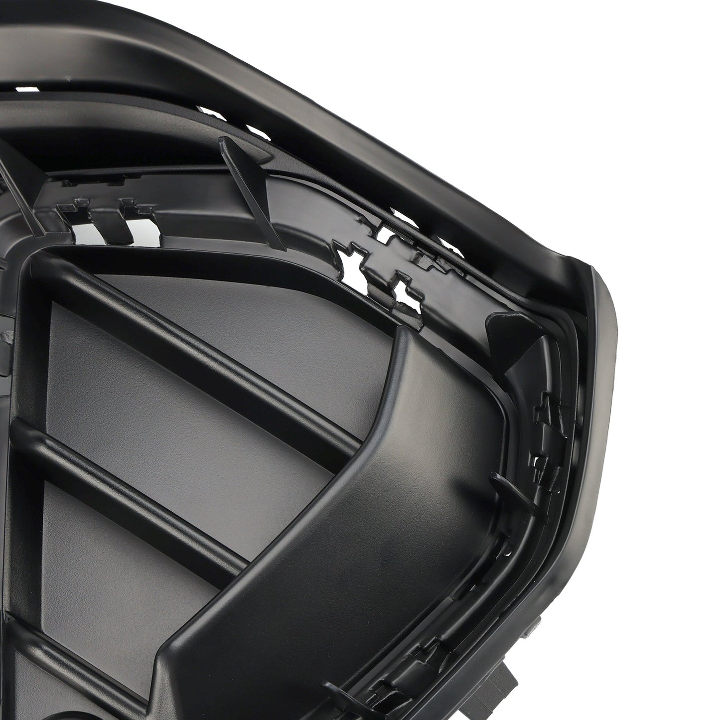 2019-2022 Audi Q3 S-Line 2PCS Gloss Black Front Bumper Grille Cover