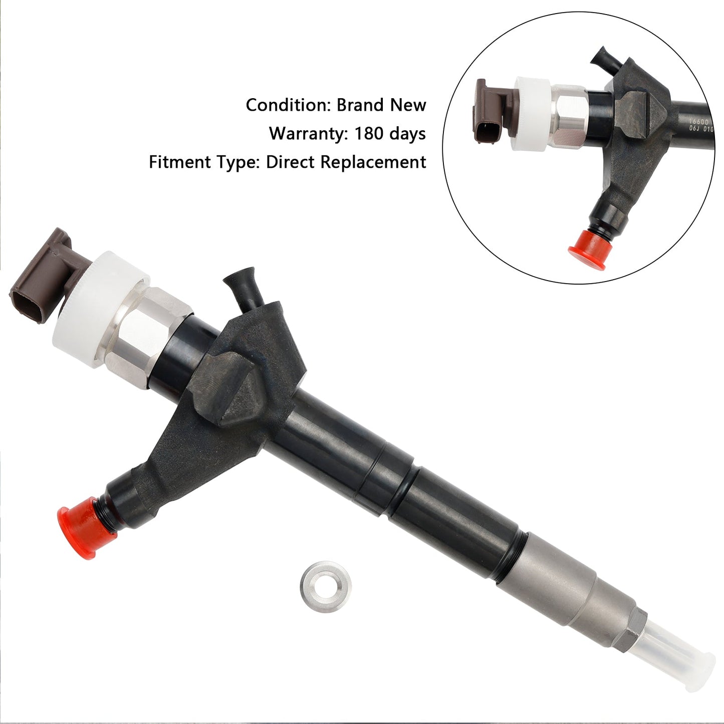 2006-2009 Nissan Navara & Pathfinder YD25 1PCS Fuel Injector 095000-6250 16600-EB70A