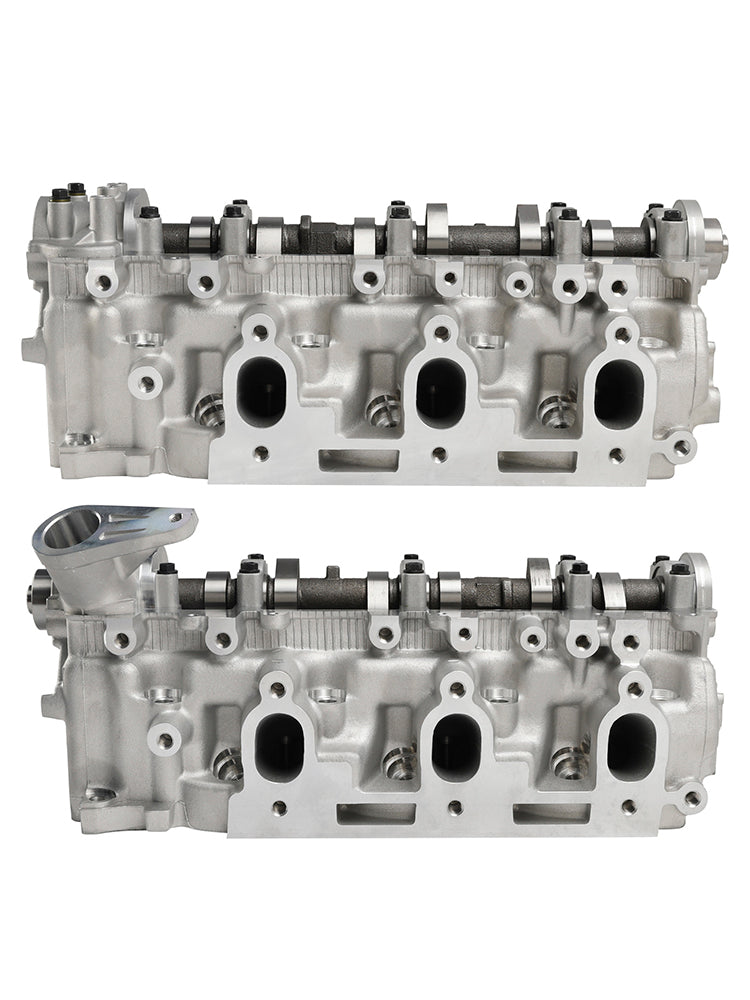 1988 Toyota Truck 3.0L A/T SR-5 GLX V Left+Right Cylinder Head 1110165011 1110165021