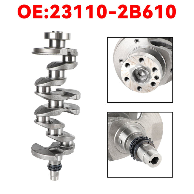 2012-2017 Kia Rio EX Sedan 4-Door 1.6L Crankshaft 23110-2B610