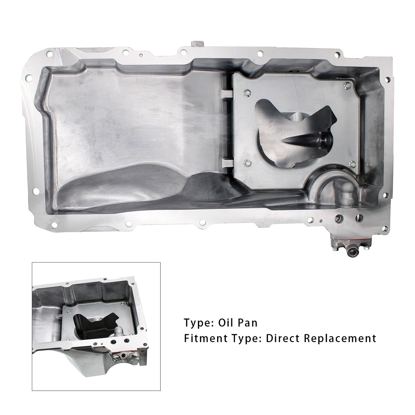 2000-2006 Chevy Tahoe Engine Oil Pan 264-135 424116 12560393