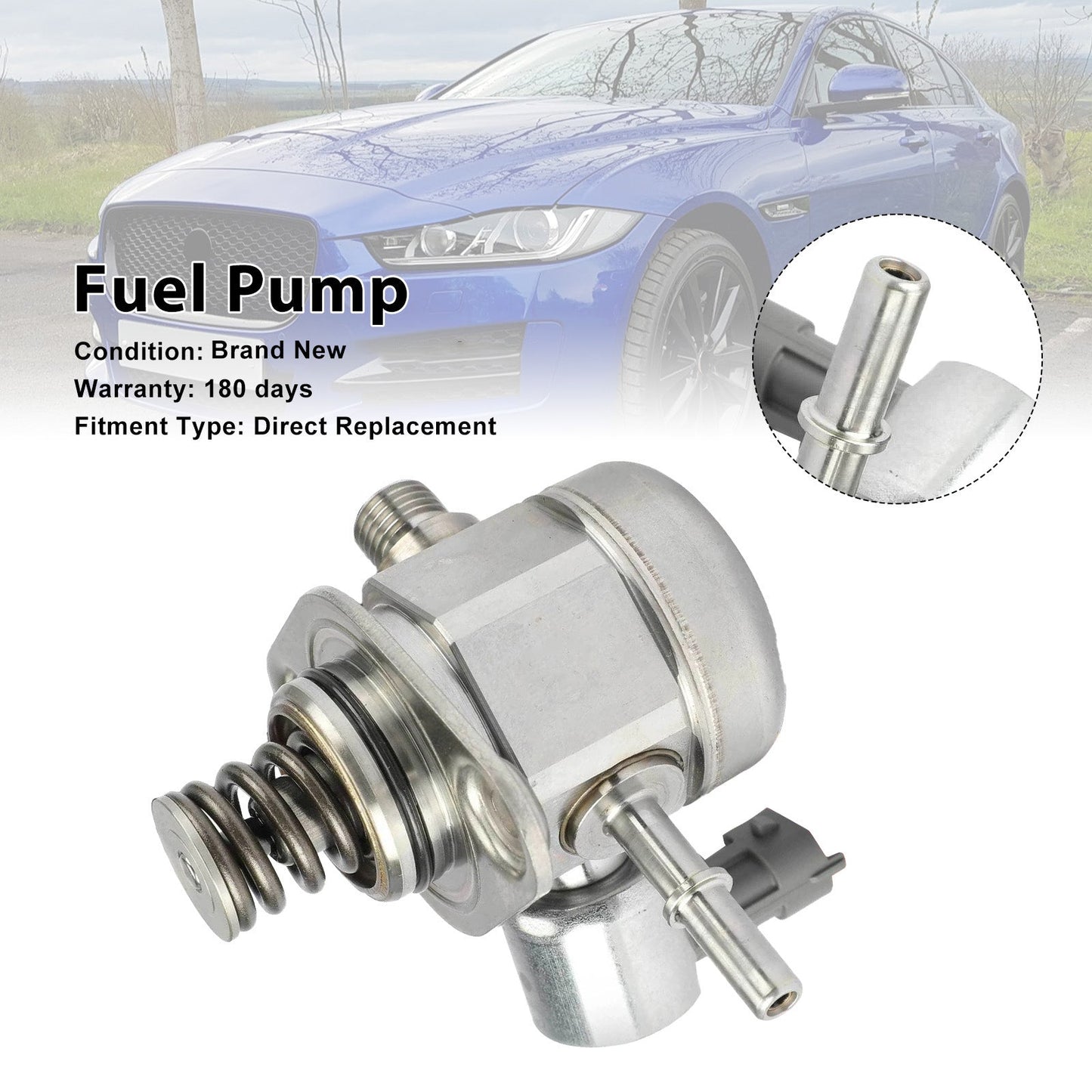 2013-2016 Jaguar XF L4 2.0L High Pressure Fuel Pump BR2E-9D376-AA C2Z21985 LR057504