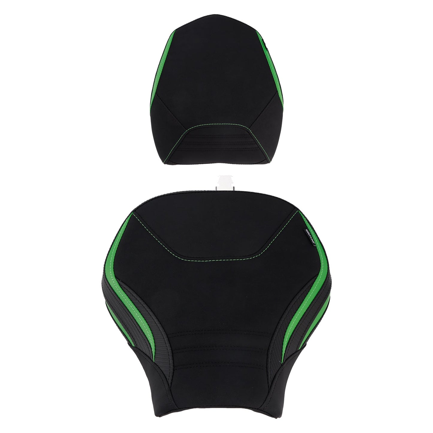 2022-2025 For Kawasaki Ninja H2 Sx Front&Rear Raider Passenger Cushion Kit Green1