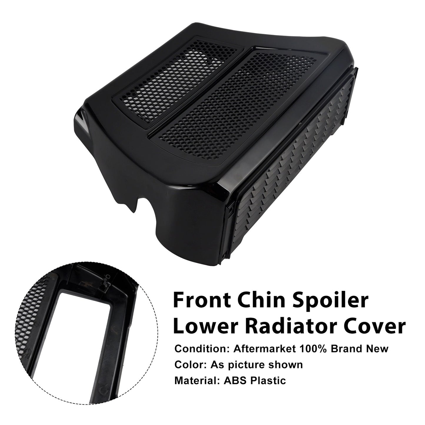 2024-2025 Harley Road Glide FLTRX Lower Chin Spoilers Radiator Guard Cover