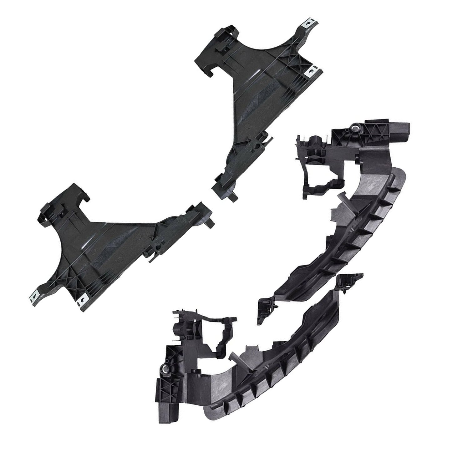 2013-2016 Audi A4 Facelift 4PCS Front Headlight Mount Support Plate Bracket