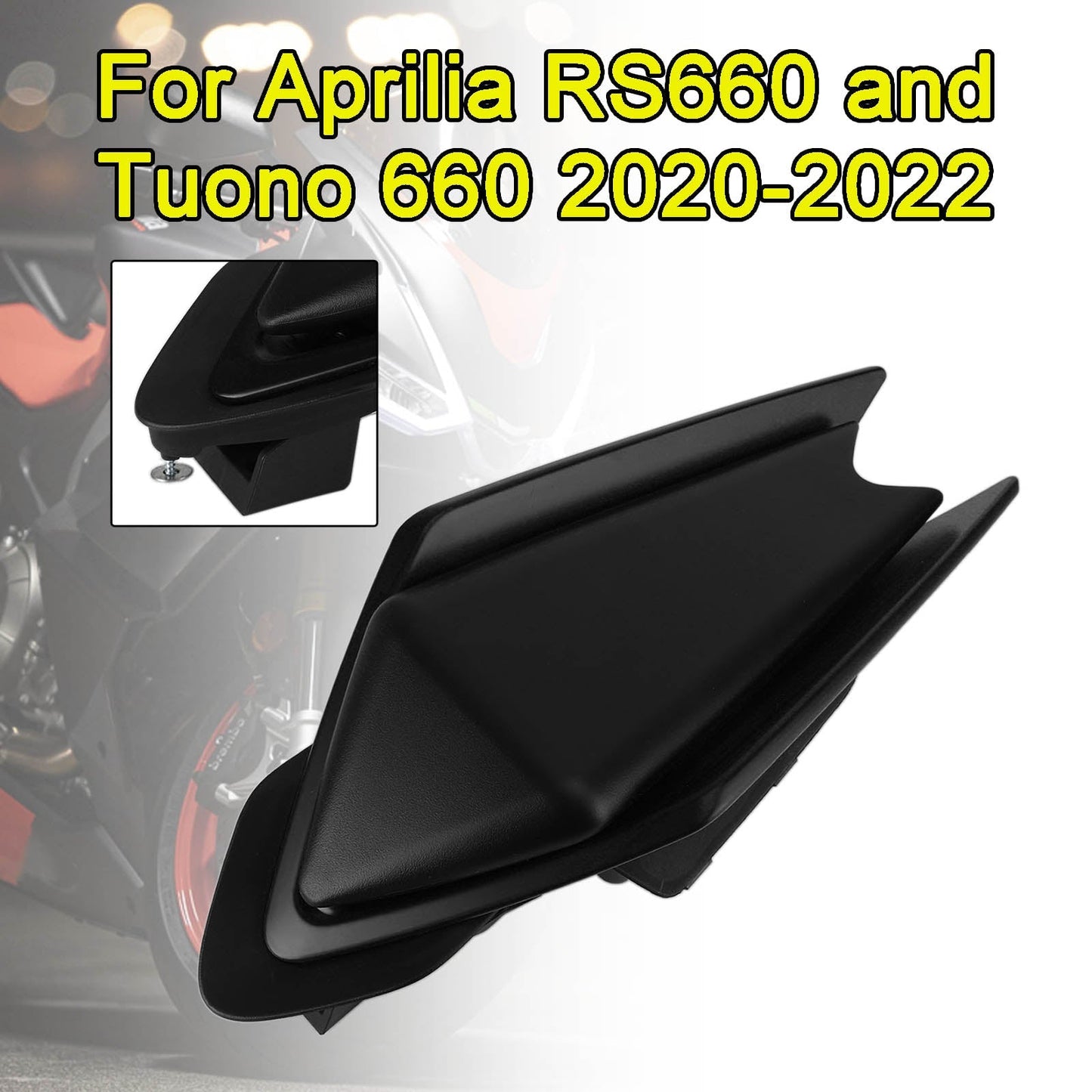 2021-2024 Aprilia RSV4 Rear Cowl Tail FAIRING Cover Black