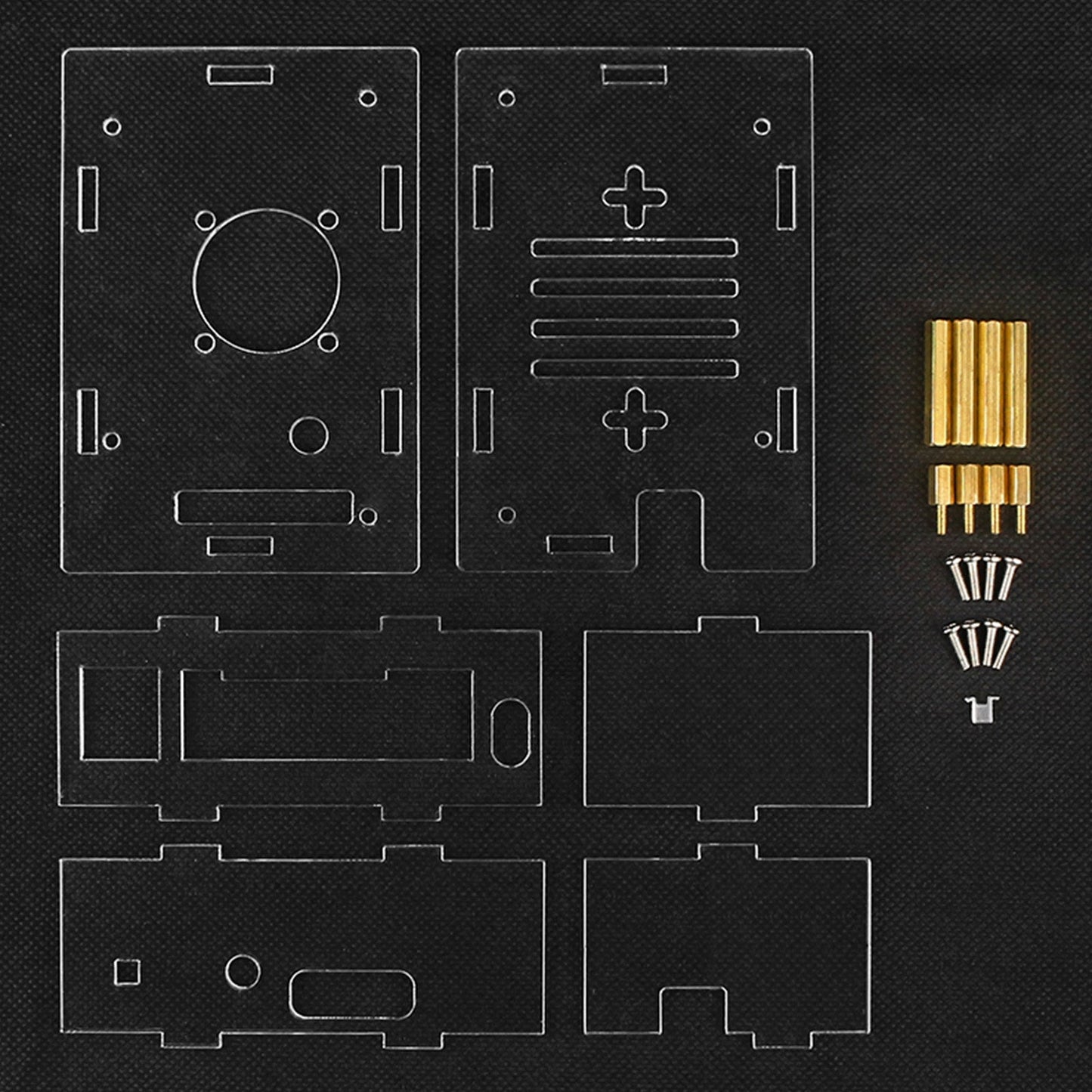 Orange Pi RV2 Dedicated Shell Development Board Acrylic Shell Transparent Box