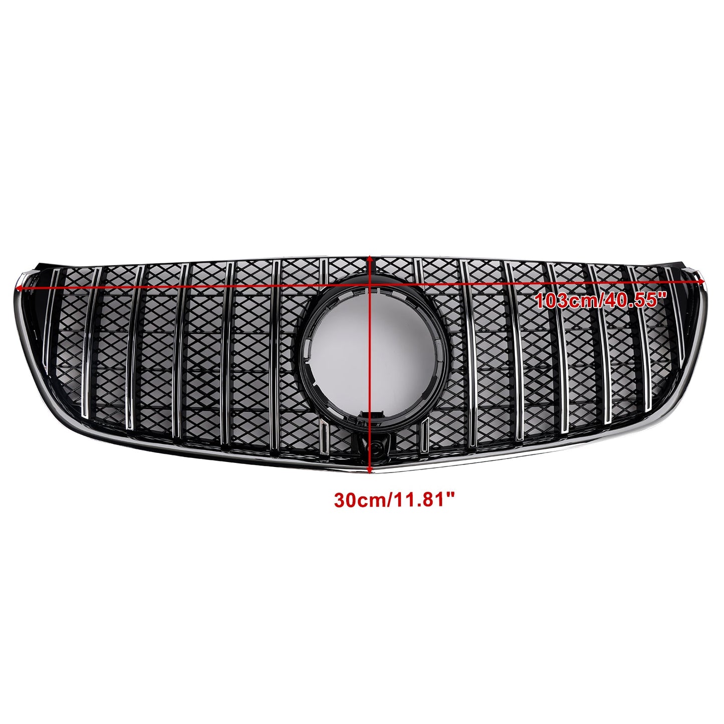 2014-03.2019 Mercedes Benz V Class W447 Front Upper Grill Grille