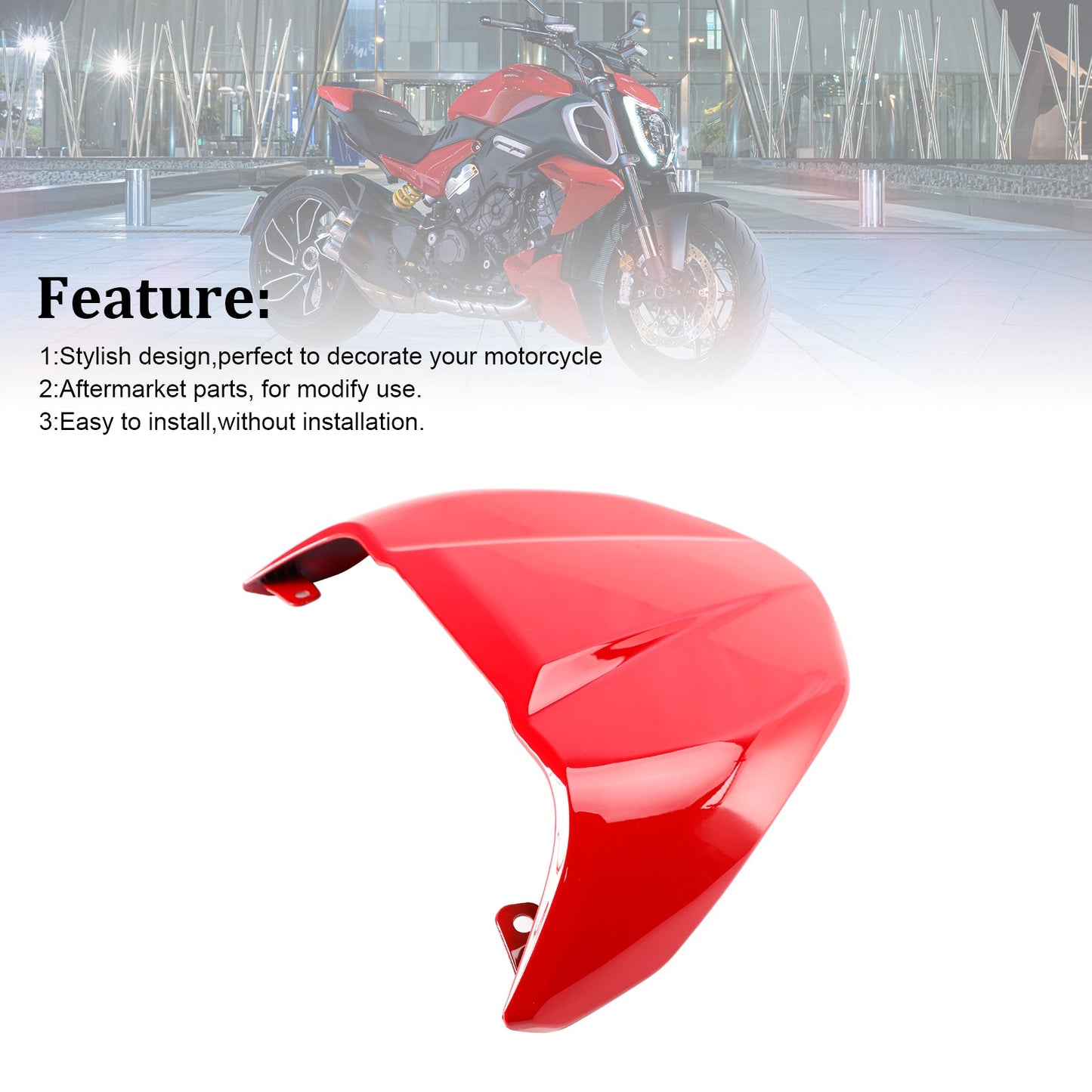 Tail Rear Seat Cover Fairing Cowl For Ducati Diavel V4 2023-2024