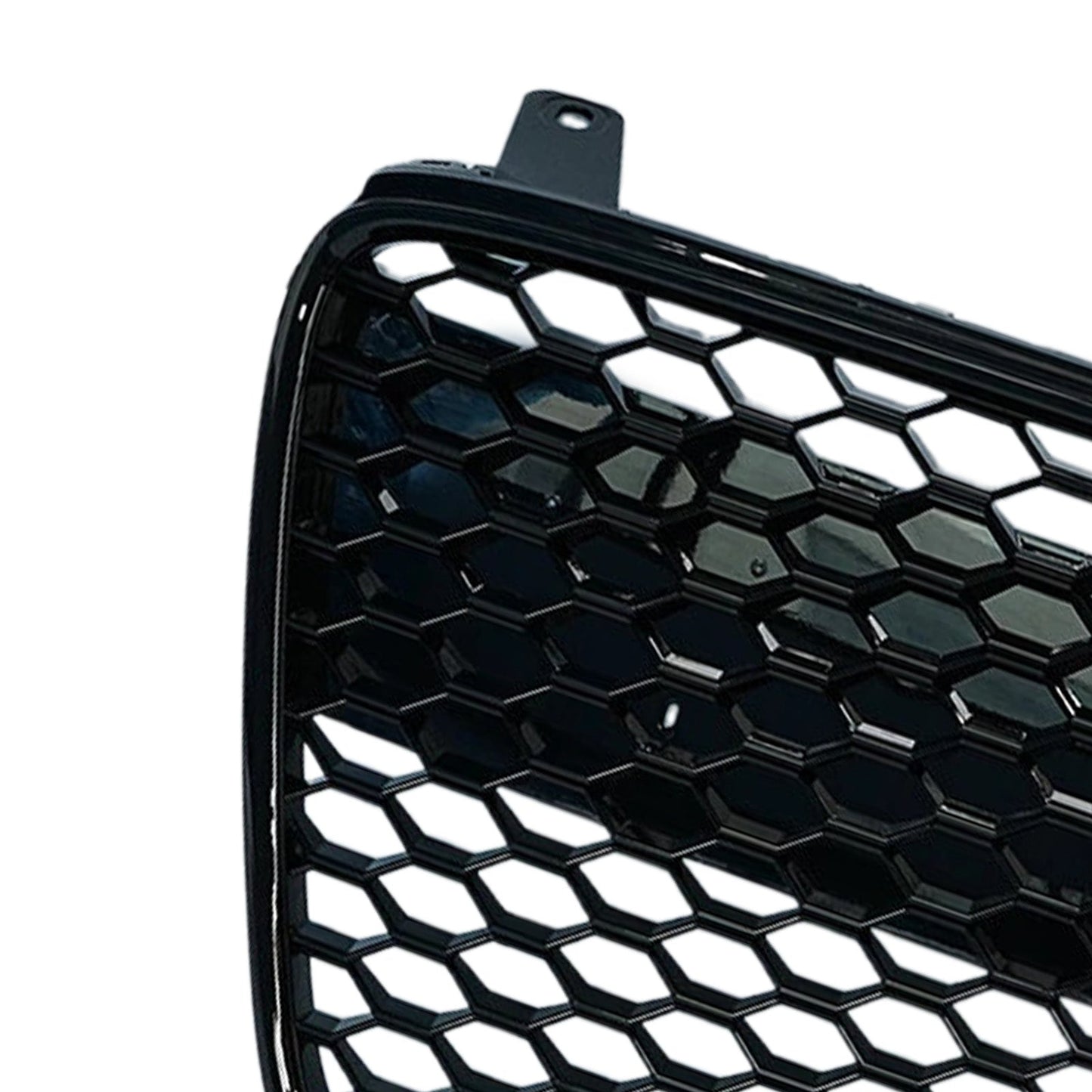 2010 For Audi R8 Front Henycomb Bumper Grille Grill Gloss Black
