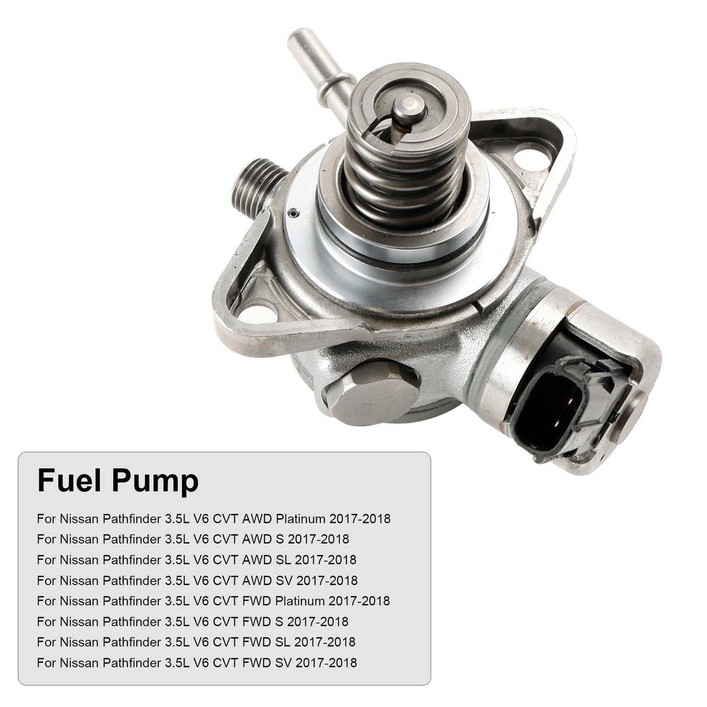High Pressure Fuel Pump fit Nissan Pathfinder fit Infiniti QX60 17-22 166306KA0A