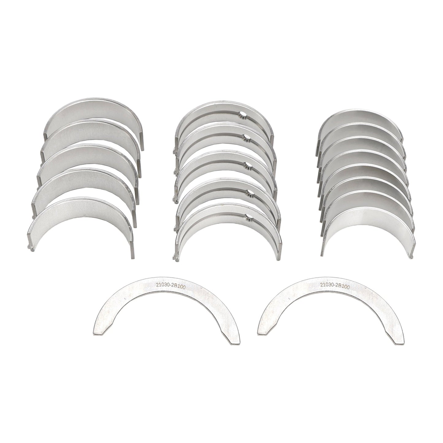 2013-2019 Base Model Kia Soul (PS) G4FD Engine Rebuild Overhaul Kit w/Crankshaft & Connecting Rod