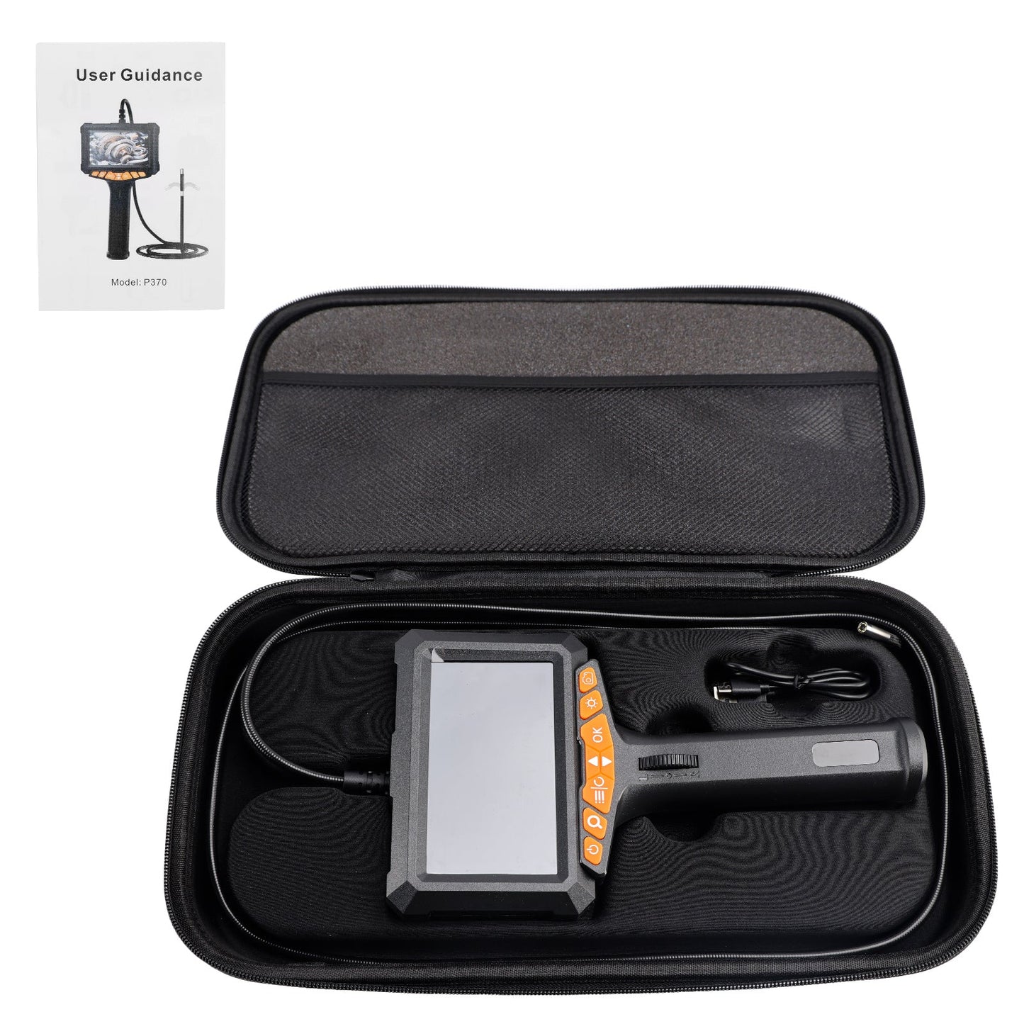 360°Two-Way Articulating Borescope Industrial Endoscope Inspection Camera