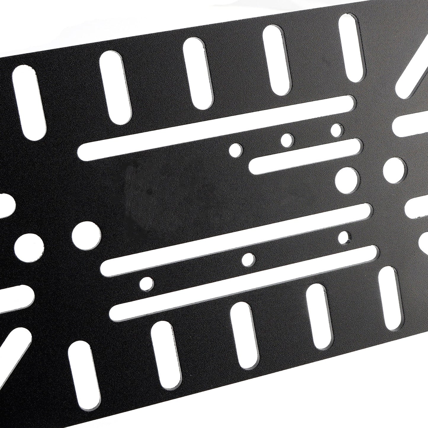 Universal Symmetrical Side Saddlebag Mounting Bracket Kit Black For Motorbike