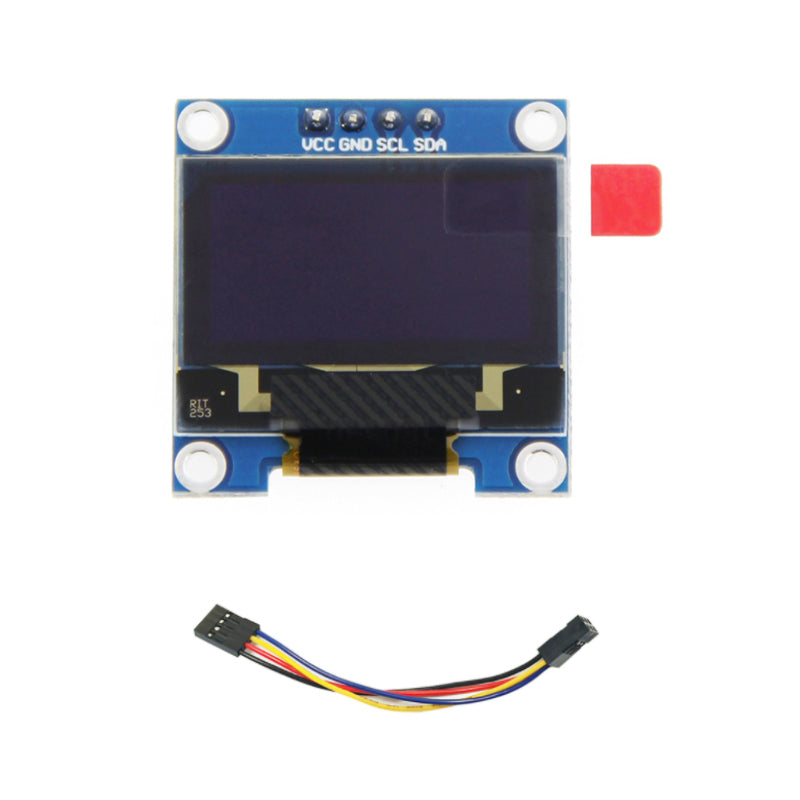 Raspberry Pi 4B 0.96-inch OLED Display Module IP Hard Disk Information Display