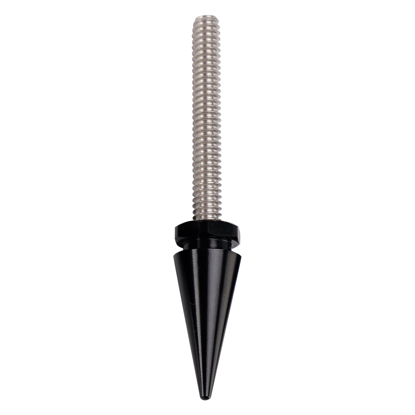 3 Spiked Windshield Bolts Black For Electra Glide Tri Glide Street Glide 14-25