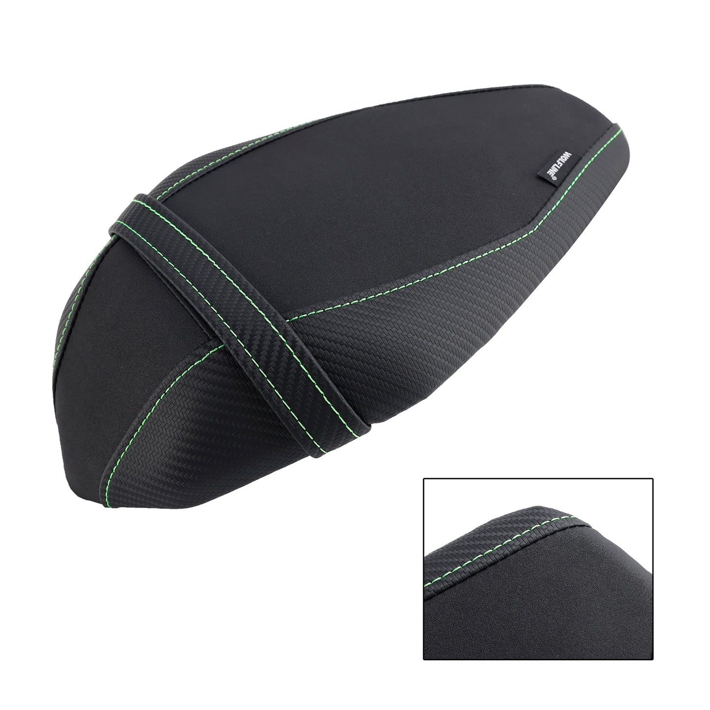 2021-2023 KAWASAKI ZX-10R/RR Rear Passenger Seat Cushion Pu Pillion Flat G-Stitch